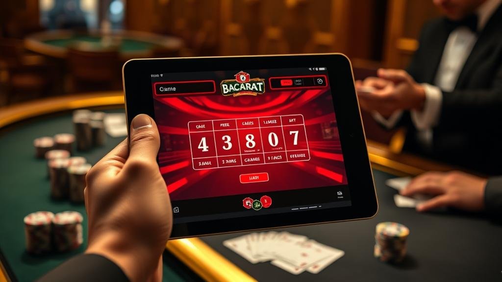 การบันทึกผลบาคาร่า