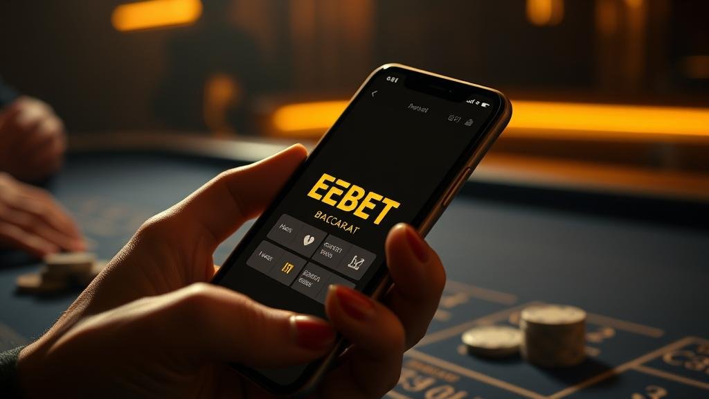 เปิดไพ่บาคาร่า EBET: คู่มือคุมงบ ฉบับมือใหม่บนมือถือ เข้าใจง่าย