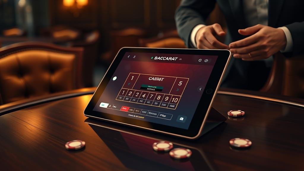 การเล่นบาคาร่าสดบนสมาร์ทโฟน