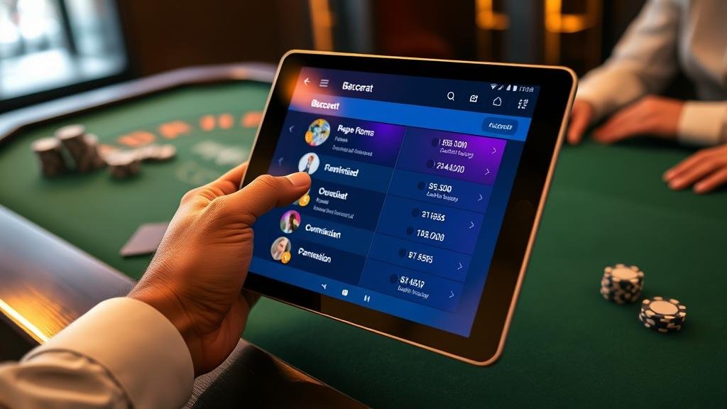 กลยุทธ์การเดินเงินบาคาร่าบนมือถือ