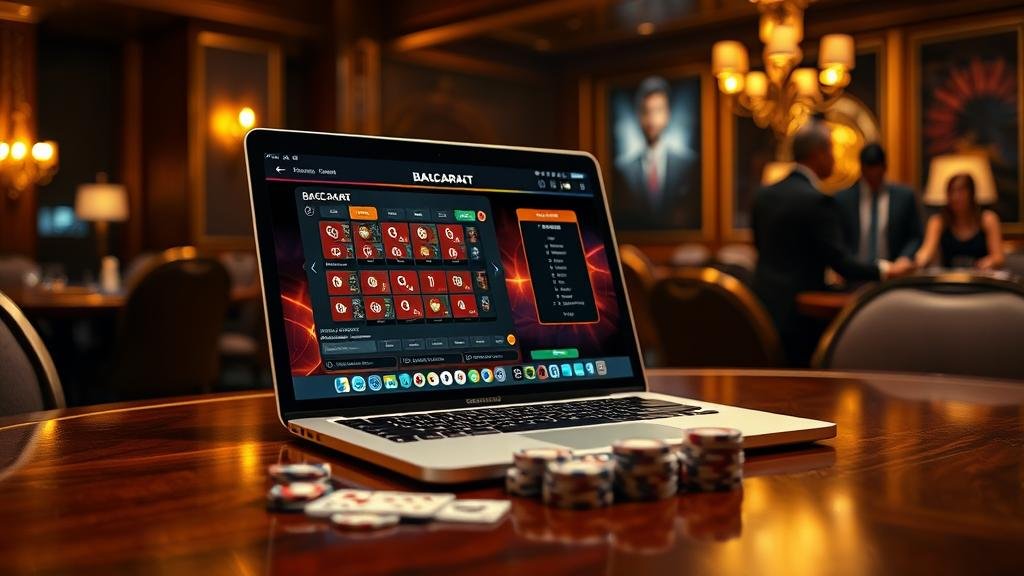 การวิเคราะห์สถิติบาคาร่าบน iPad