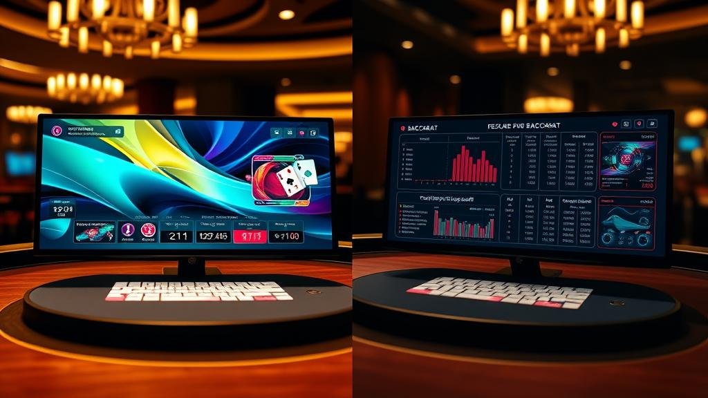 การอ่านเค้าไพ่บาคาร่าบนแท็บเล็ต