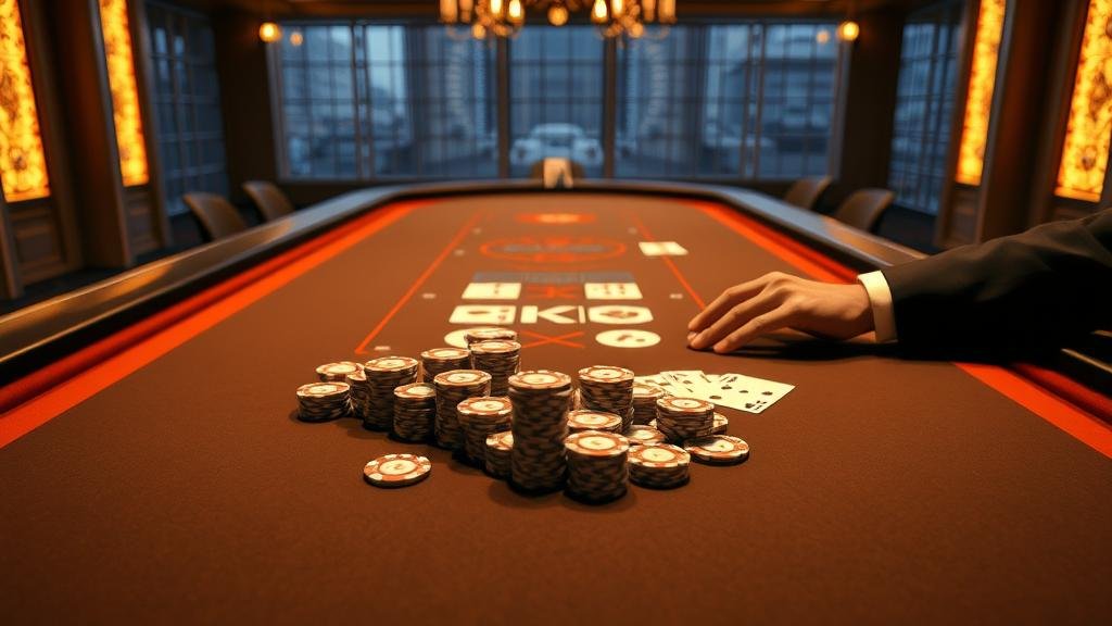 อินเทอร์เฟซบาคาร่าสดจาก Evolution Gaming