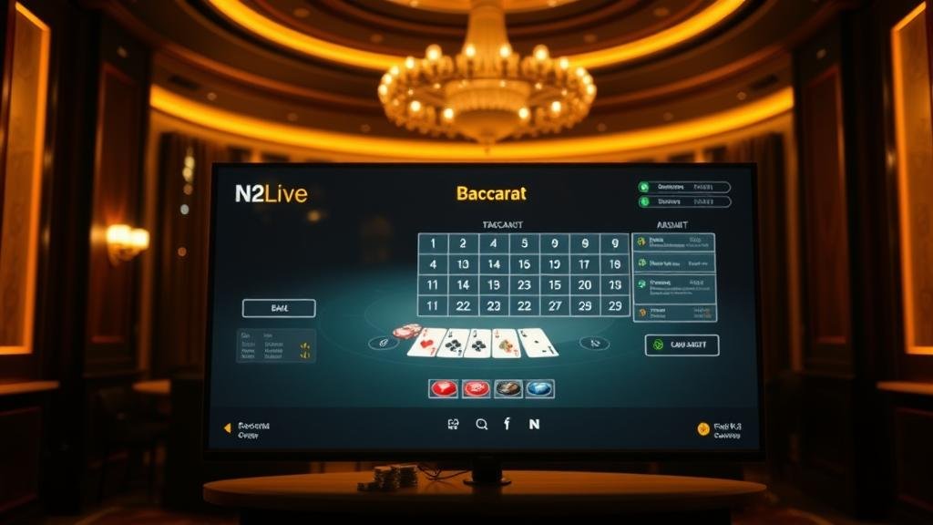 บาคาร่าเว็บใหญ่: เคล็ดลับเลือกห้อง N2Live สกอร์ไหลลื่น พร้อมสูตรคาดการณ์ไพ่ทำ...