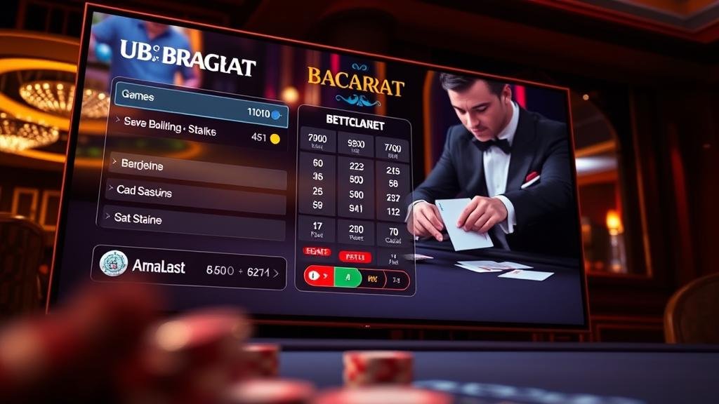 อินโฟกราฟิกแสดงสูตรบาคาร่าและเค้าไพ่