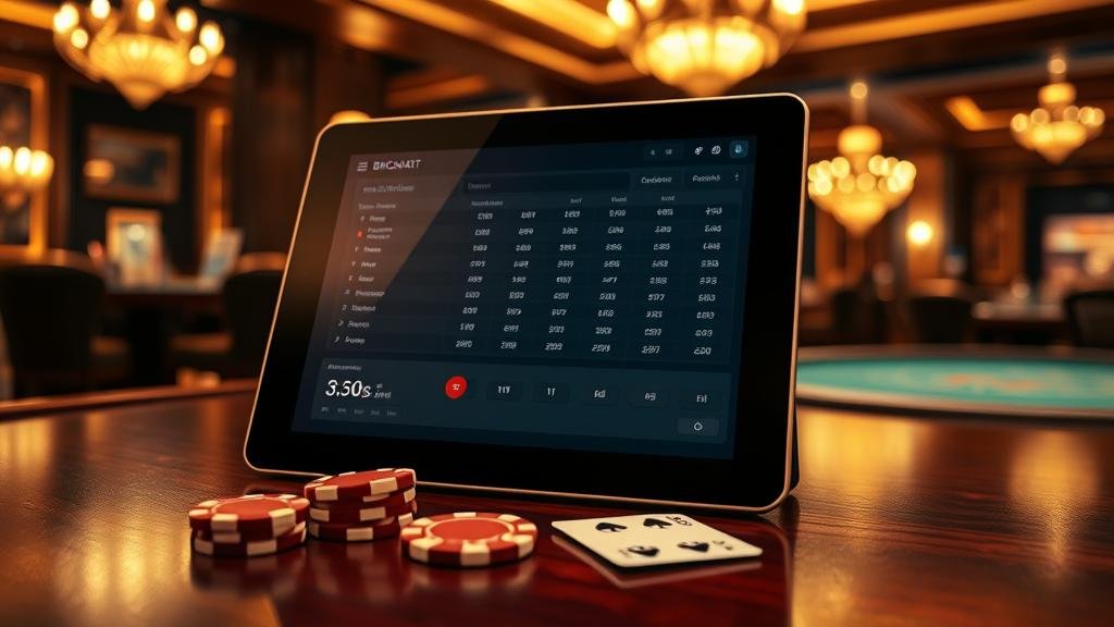 ภาพการเล่นบาคาร่าสด