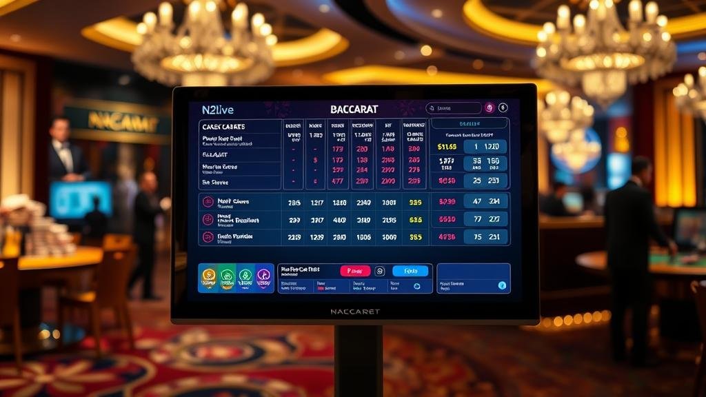 ตัวอย่างเค้าไพ่บาคาร่า N2Live แบบต่างๆ