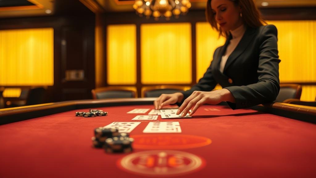 กลยุทธ์การเดินเงินแบบบันไดเงินสำหรับบาคาร่า