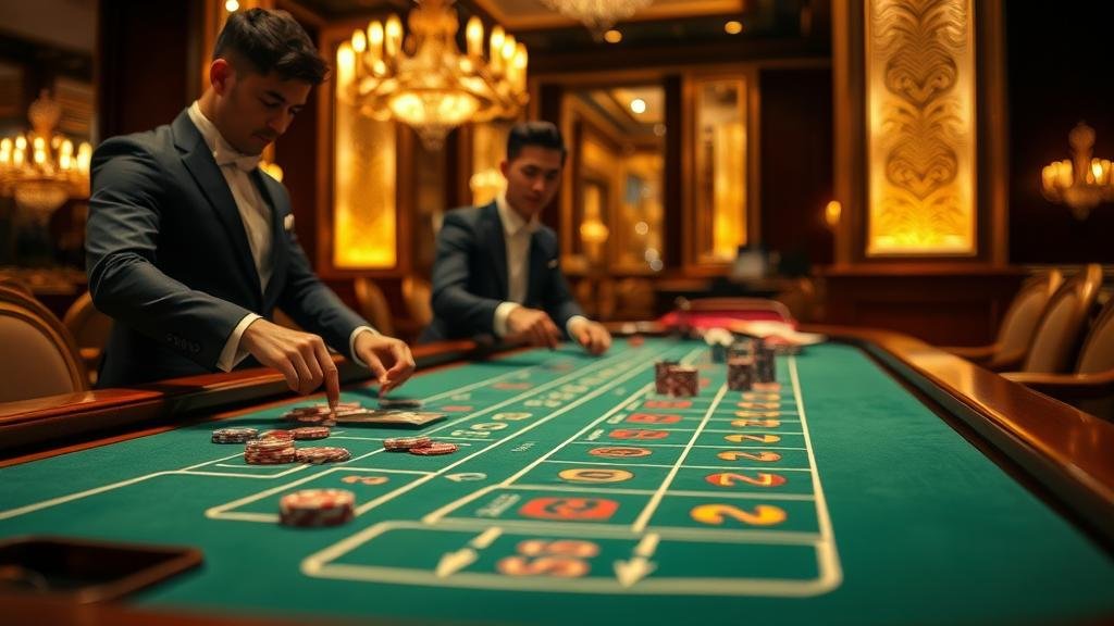 ห้องบาคาร่าสดจาก WM Casino