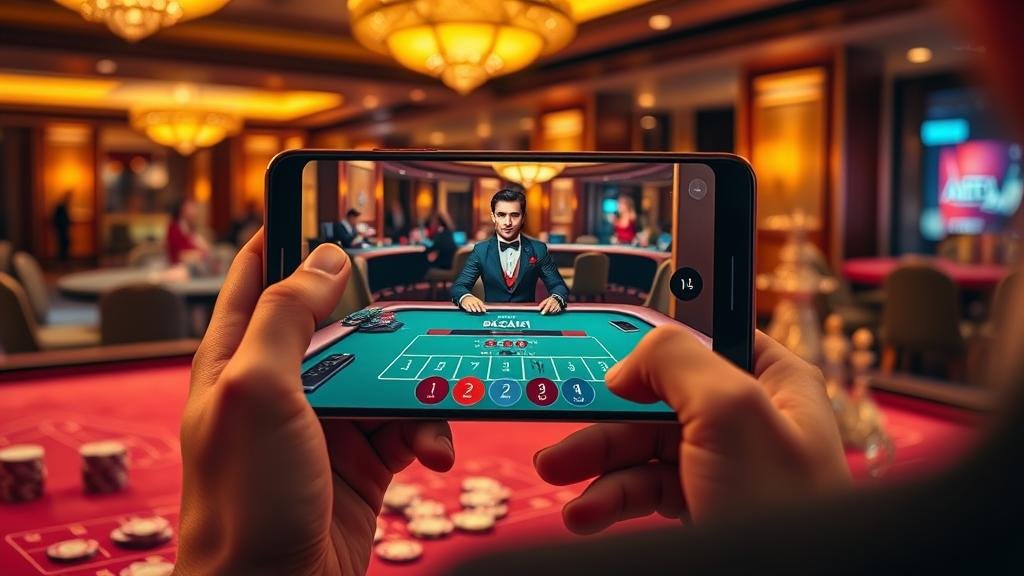 สถิติและตารางบาคาร่าบนแท็บเล็ต