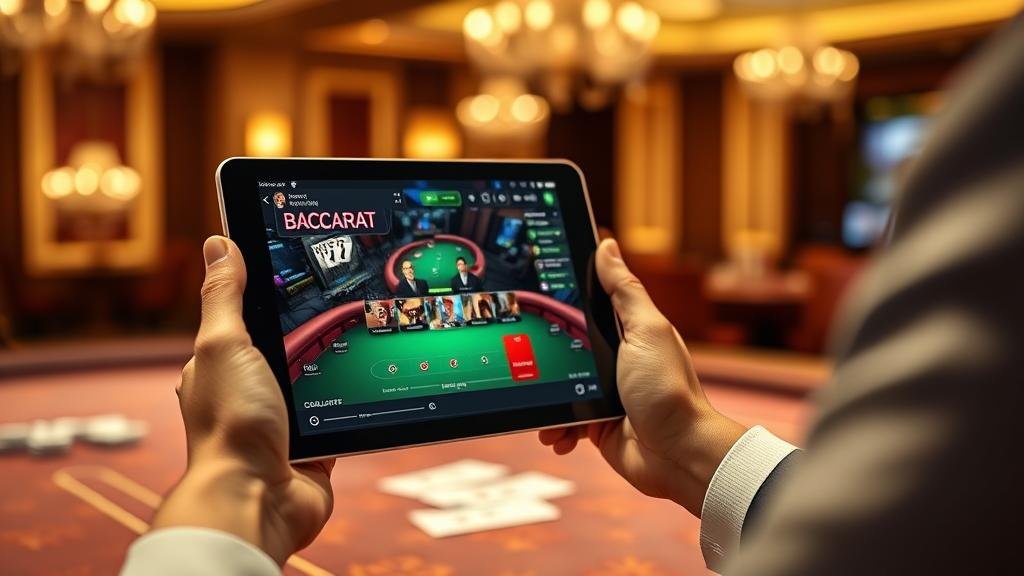 เจาะลึกอินไซต์บาคาร่า: สูตรเด็ดจาก Evolution & AllBet บนแท็บเล็ต/มือถือ