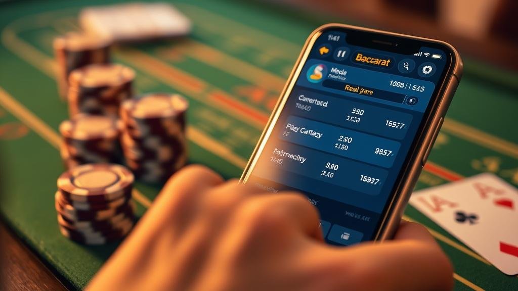 เปิดไพ่บาคาร่าให้ปัง: คู่มือเลือกห้องและบันทึกผลฉบับมือใหม่บน iOS
