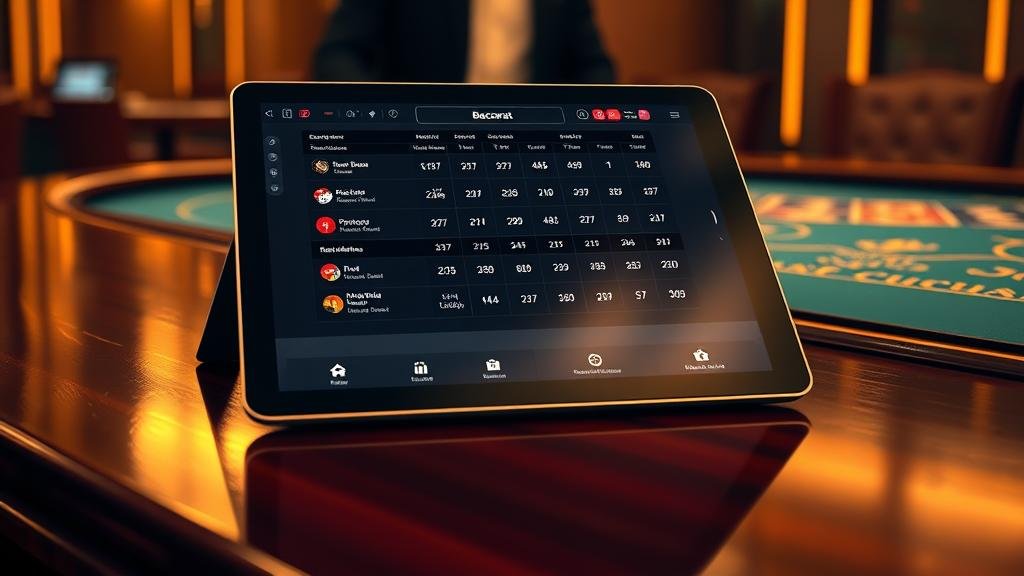 การดูสถิติบาคาร่าผ่านมือถือ Android