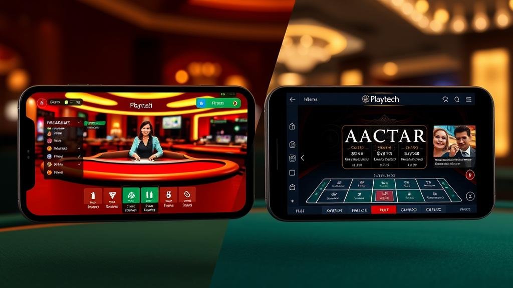 การอ่านเค้าไพ่ปิงปองบาคาร่าบนแท็บเล็ต