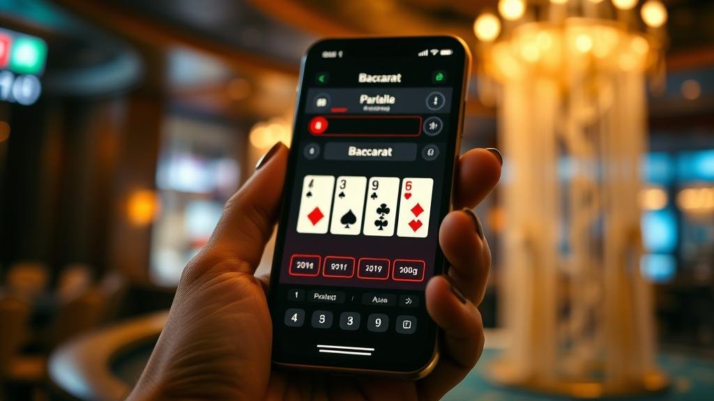 ห้องบาคาร่าสดพรีเมียม: เทคนิคเดินเงินพาโรลีฉบับมือใหม่บนแอปมือถือ