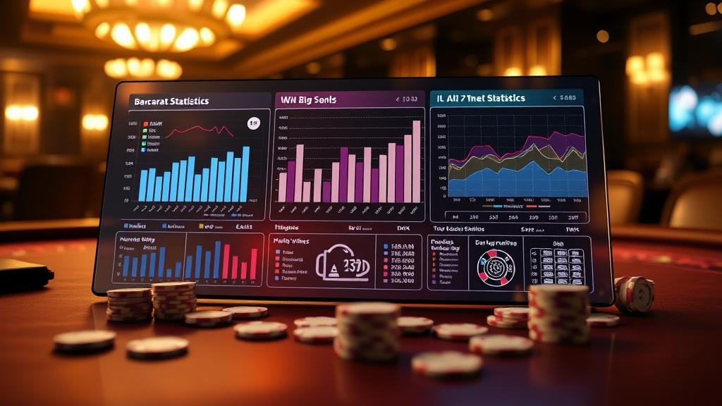 กราฟแสดงผลกำไรบาคาร่าพร้อมข้อมูลเชิงลึกจาก AI