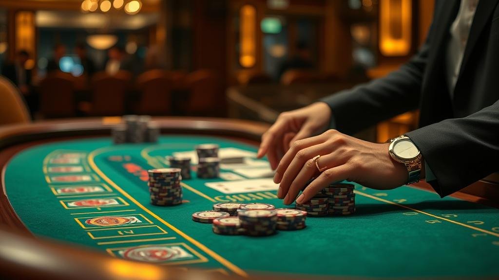 เงินบาทไทยและโต๊ะบาคาร่า