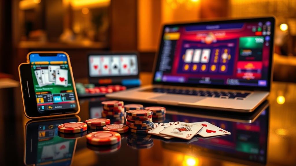 หน้าจอโทรศัพท์มือถือแสดงเกมบาคาร่าออนไลน์พร้อมสถิติ