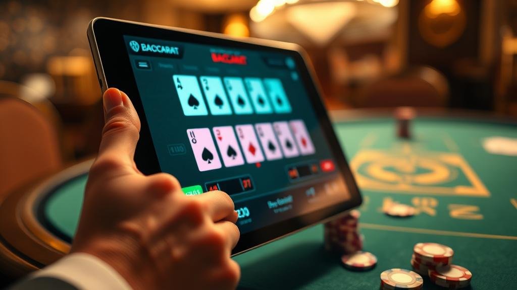 สกอร์บอร์ดบาคาร่าบนมือถือ