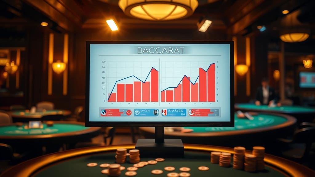 การอ่านกราฟบาคาร่า SA บนแท็บเล็ต