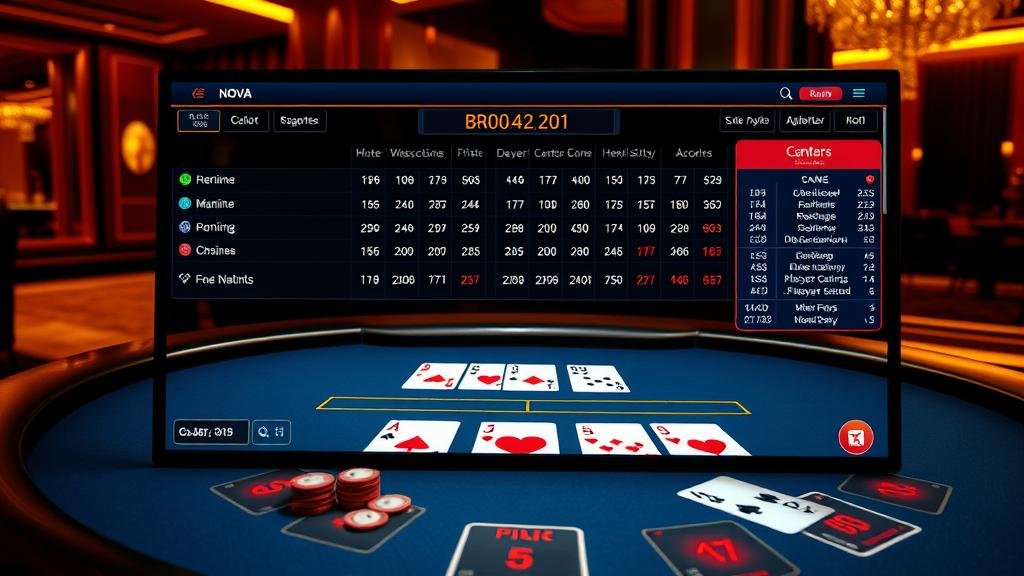 ตัวอย่างเค้าไพ่มังกรในการเล่นบาคาร่า