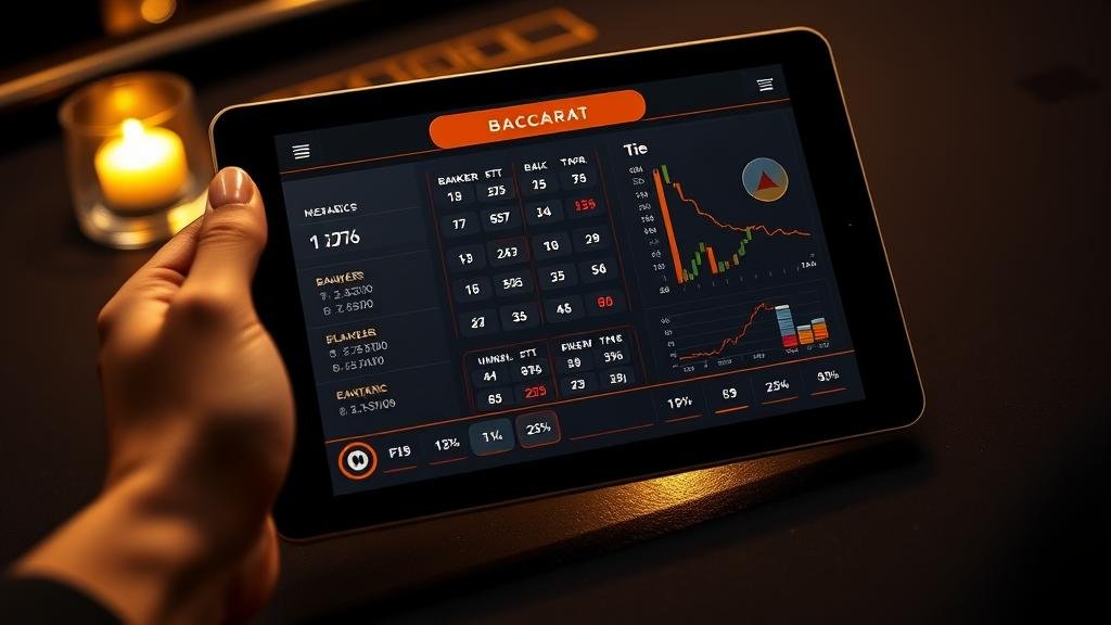 หน้าจอคอมพิวเตอร์แสดงโต๊ะบาคาร่าสดหลายมุมมอง