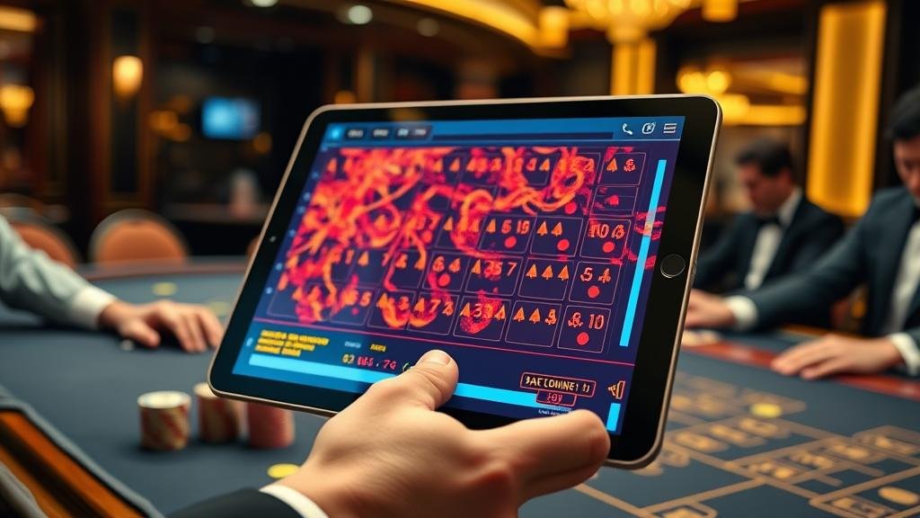 การจัดการงบประมาณและกลยุทธ์บาคาร่าบน iPad