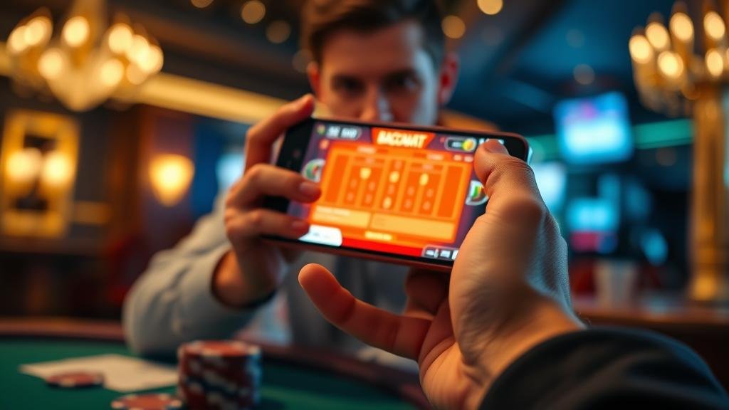 การวิเคราะห์ไพ่บาคาร่าบนมือถือและแท็บเล็ต