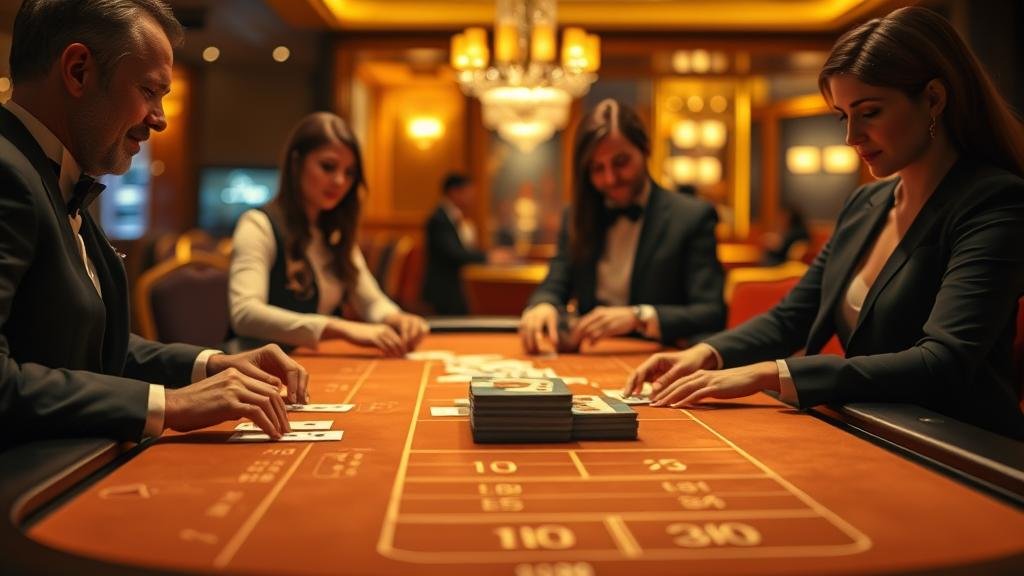 ตัวอย่างเค้าไพ่บาคาร่า