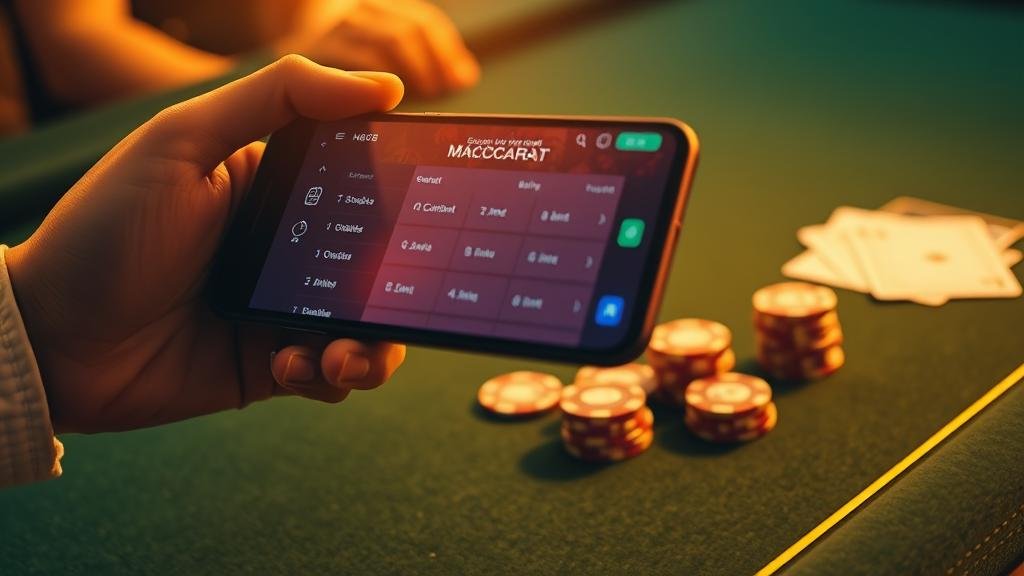 เคล็ดลับบาคาร่า: พิมพ์เขียวเดินเงินบนมือถือ ฉบับเข้าใจง่าย