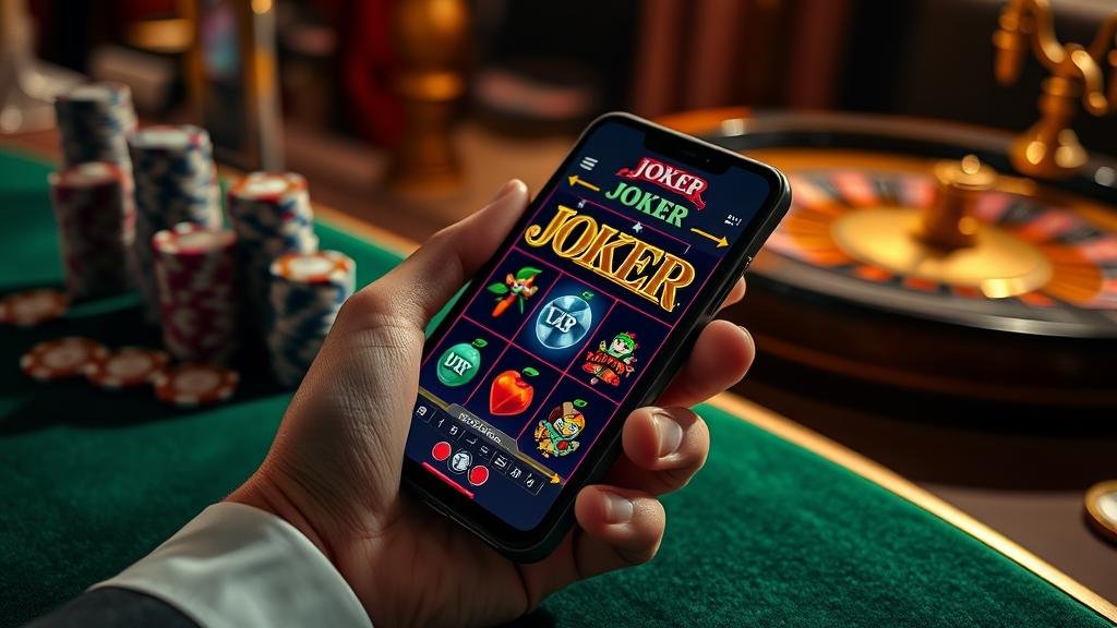 ภาพสัญลักษณ์สล็อต Joker ที่ชนะรางวัลใหญ่