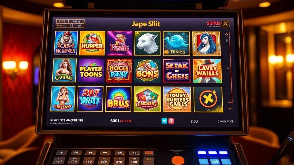 มือถือแสดงหน้าจอเกมสล็อต Joker ที่ชนะรางวัล