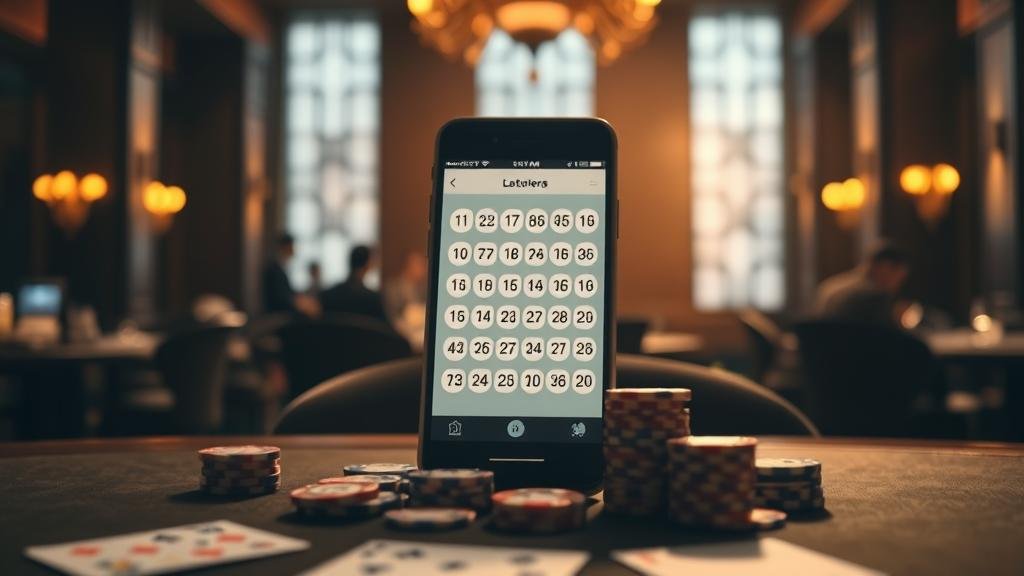 วงล้อเสี่ยงโชคดิจิทัลสำหรับหวยยี่กี