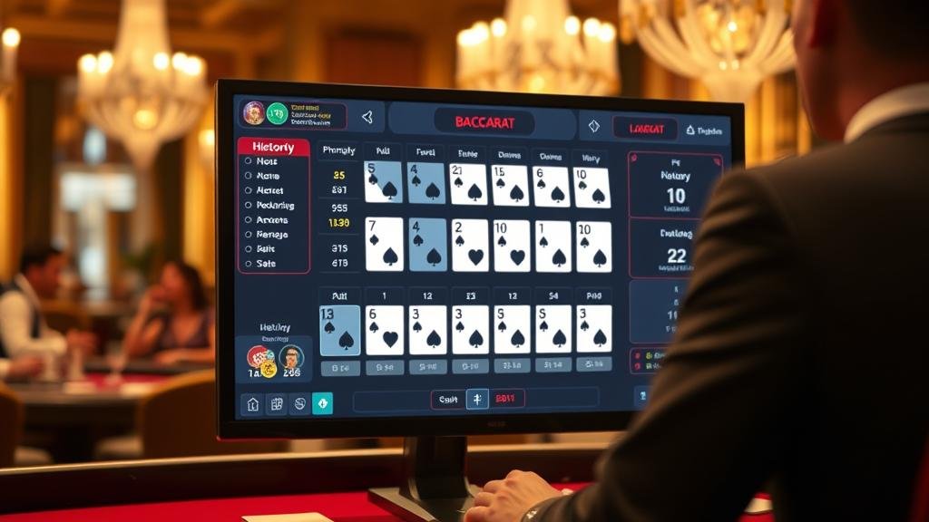 ตารางสถิติบาคาร่า Big Road และ Bead Road