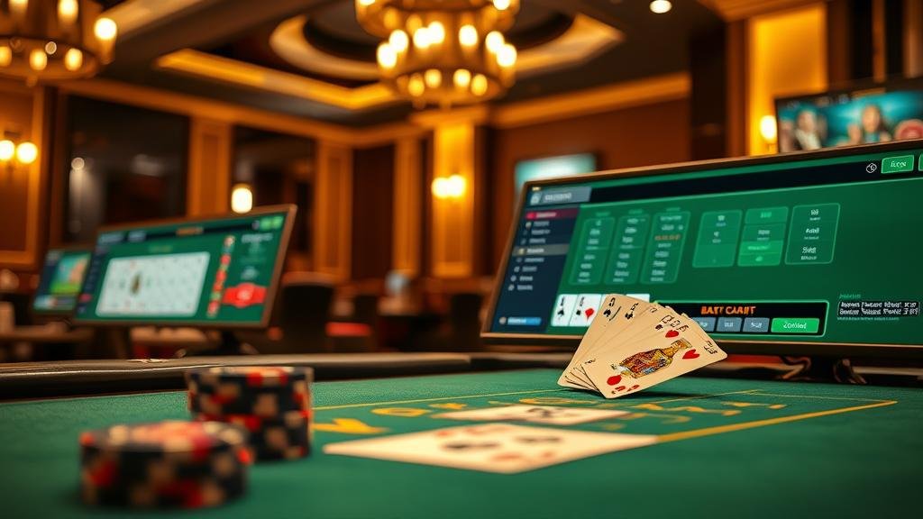 อินโฟกราฟิกแสดงเค้าไพ่บาคาร่า