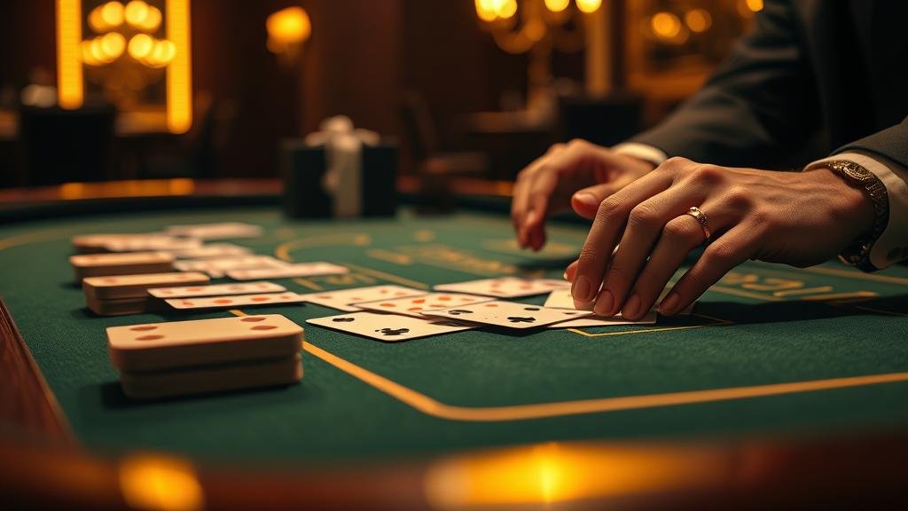 หน้าจอแสดงสถิติและเค้าไพ่บาคาร่า