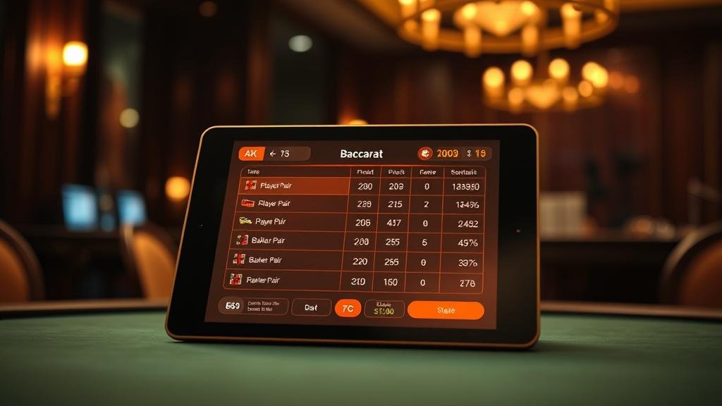 บาคาร่าเว็บใหญ่: เทคนิคเลือกห้องพร้อมดูสถิติ, อัตราจ่าย, เล่นง่าย ยั่งยืน สมั...