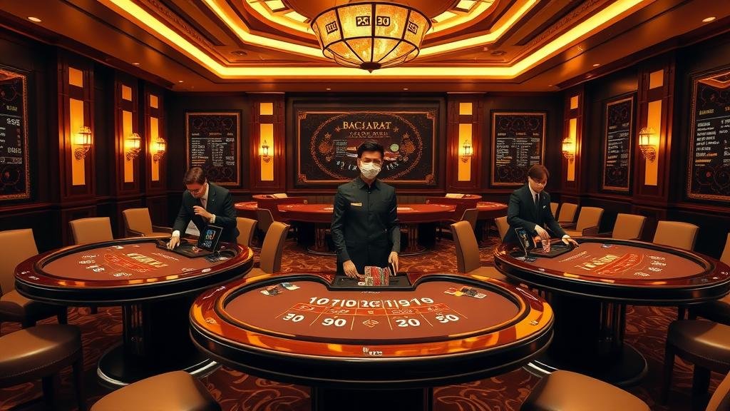 เปรียบเทียบบาคาร่า AE, SA, DG