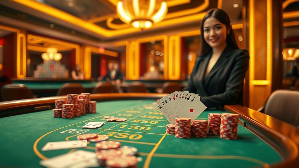 การวางเดิมพันในเกมบาคาร่า