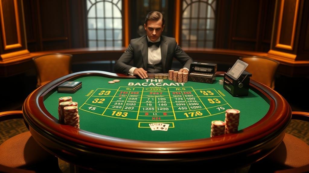 สตรีมเมอร์บาคาร่ากำลังวิเคราะห์สถิติโต๊ะ 122