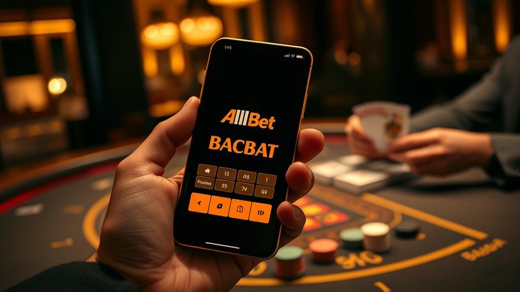 การเลือกโต๊ะบาคาร่า AllBet และการทดสอบสูตร
