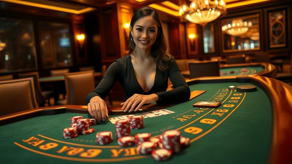 อินโฟกราฟิกแสดงวิธีการคุมงบในการเล่นบาคาร่าสด