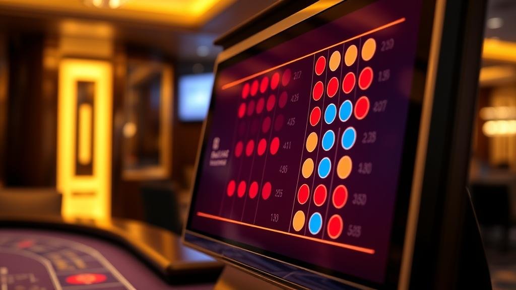 ตารางเค้าไพ่บาคาร่า ถนนเล็ก และลูกตาแดง