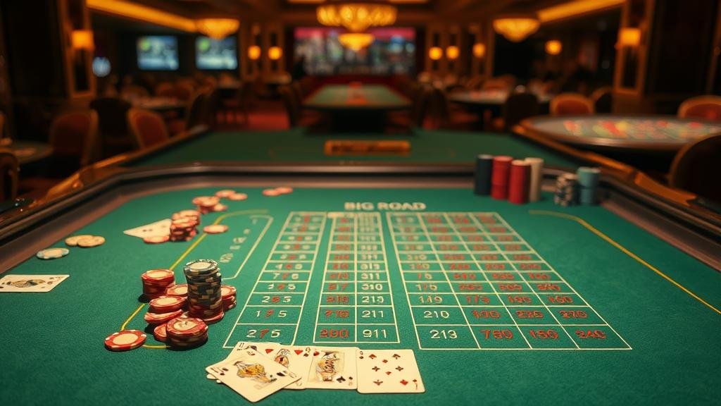 การเล่นบาคาร่าผ่านแท็บเล็ตพร้อมสถิติ