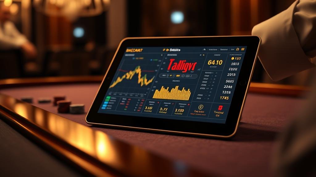 กราฟิกอธิบายกลยุทธ์การเดินเงินบาคาร่า