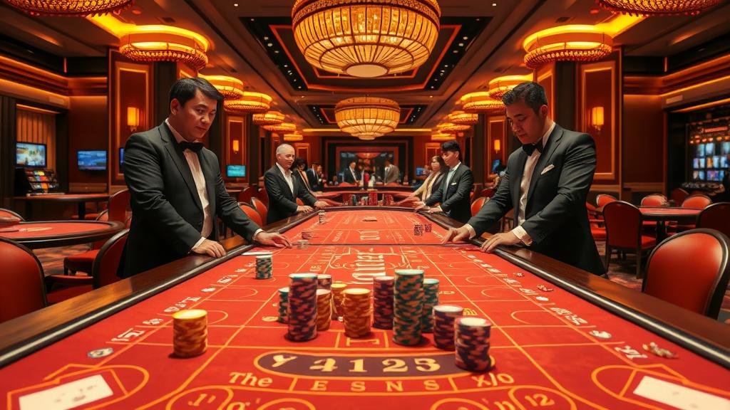 เปรียบเทียบอินเทอร์เฟซเกมบาคาร่า AG และ EBet