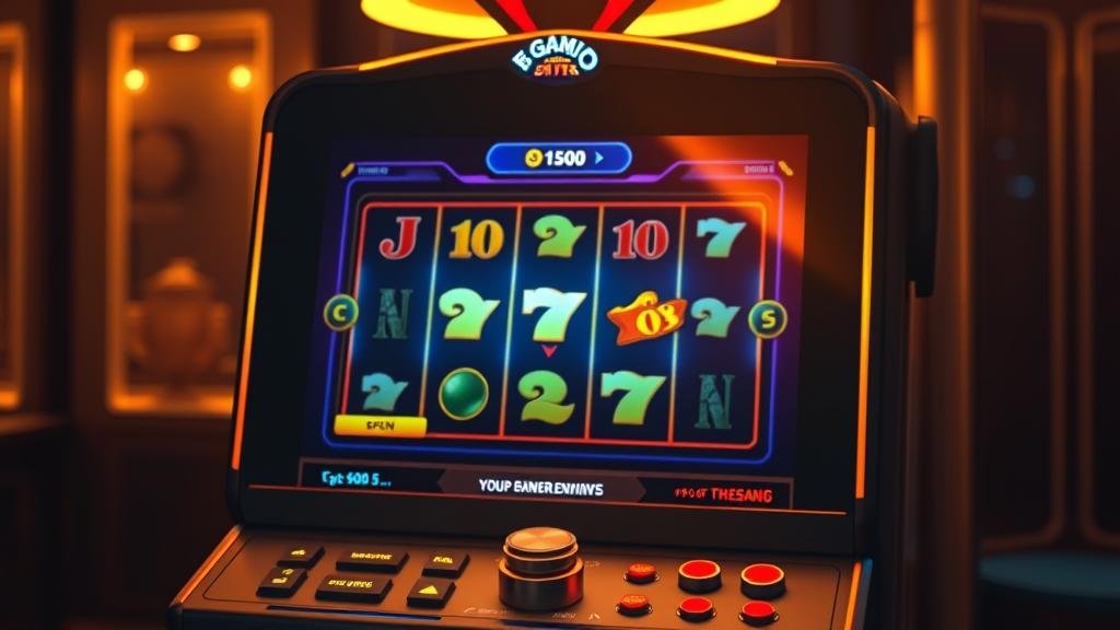 รูปแบบเพย์ไลน์เกมสล็อต Arcadem