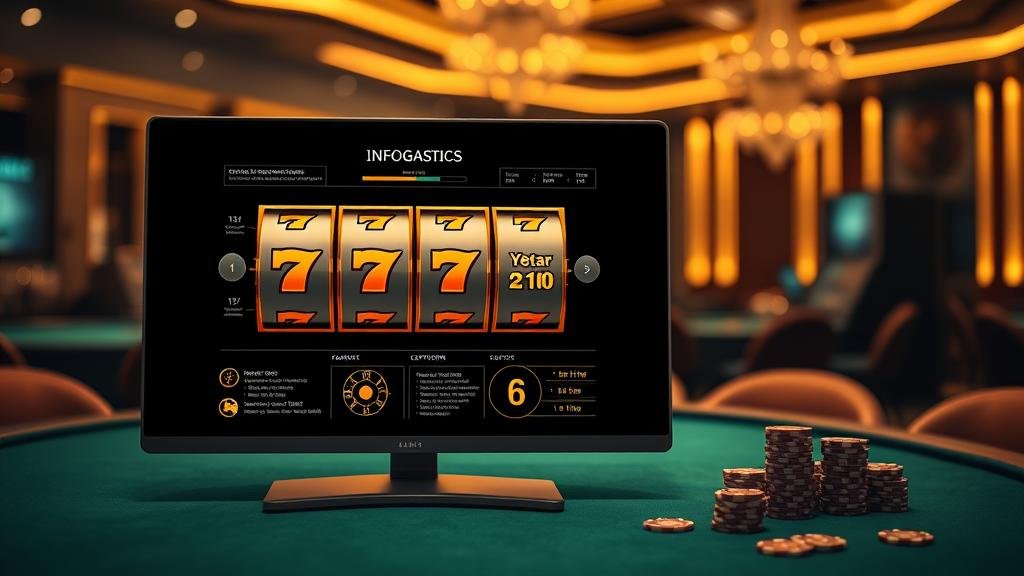 กราฟิกแสดงช่วงเวลาทองในการเล่นสล็อต