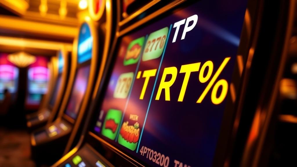 กราฟแสดงค่า RTP และ House Edge