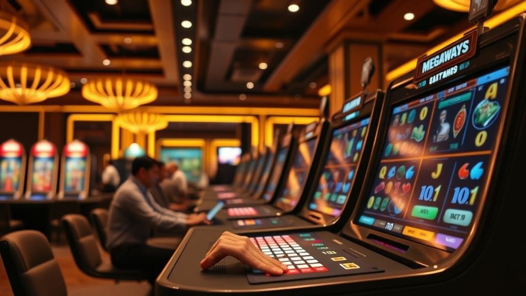 หน้าจอเกมสล็อต Playson พร้อมระบบ Megaways